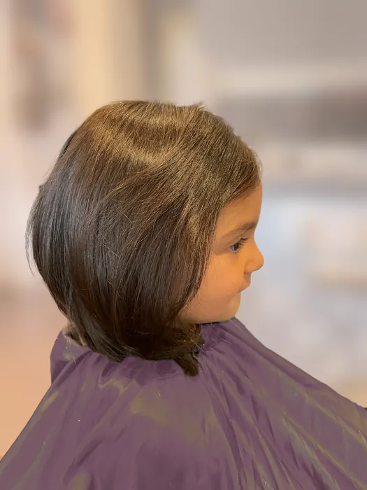 Kids’ soft bob haircut by Hair by Lana, Santa Barbara