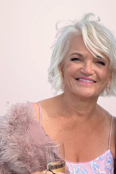 Lana (Svetlana Banderovskaya), Santa Barbara hair colorist, smiling